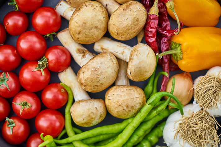 assorted veggies